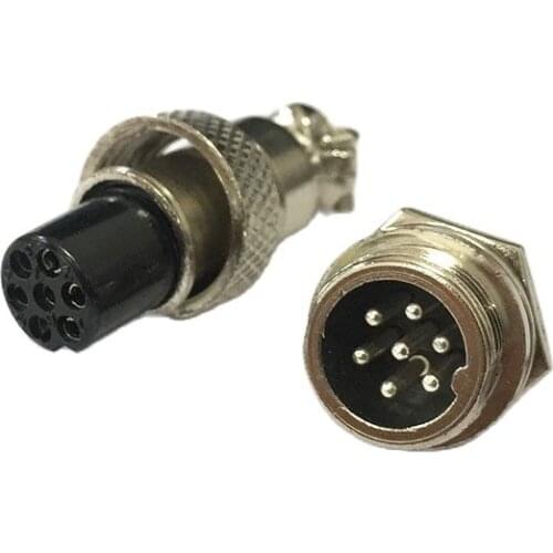 2 pairs RS765 GX12 2/3/4/5/6/7 Pin 12mm High Quality Male & Female Butt Joint Connector Aviation Plug Circular Socket+Plug
