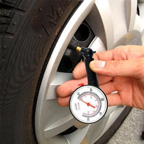 Car Vehicle Motorcycle Bicycle Tire Gauge Meter Pressure Tyre Dial Measure Tool
