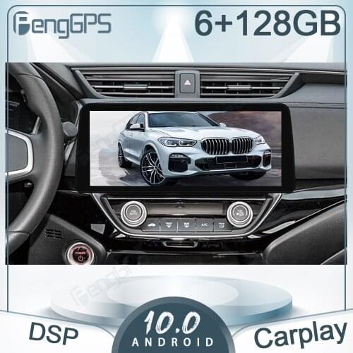 12.3“ Autoradio 6+128G Android 10.0 For Honda Crider 2019+ Car GPS Navigation Multimedia Player Head Unit Carplay Bluetooth