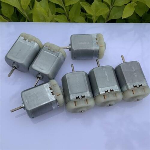 AZGIANT 2pcs 10mm Flat Shaft Central Door Lock Actuator Engine Motor FC280 FLAT SHAFT D Spindle Power Locking for Toyota Honda