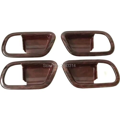 For 2017 2018 Nissan Patrol ABS Car Door Handle Bowl Side Door Bowl Protector Trim Sticker Exterior Car Styling Accessories 4pc