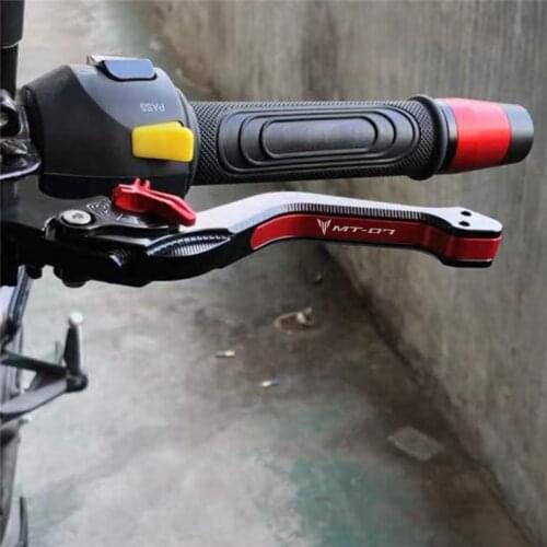 For Yamaha MT-07 MT 07 mt07 FZ07 2014-2018 Motorcycle CNC High quality Aluminum Adjustable 3D Rhombus Brake Clutch Levers
