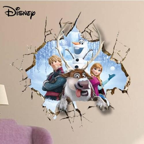 Disney Frozen Cookies Anna Childrens Room Nursery Background Stickers