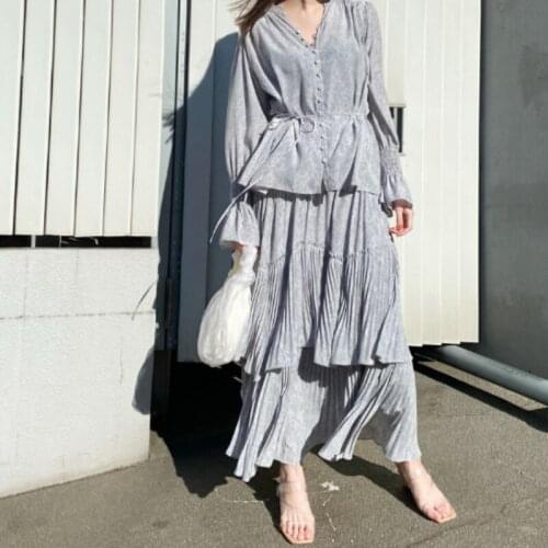 KADUWAKI Women's Pleated Skirts