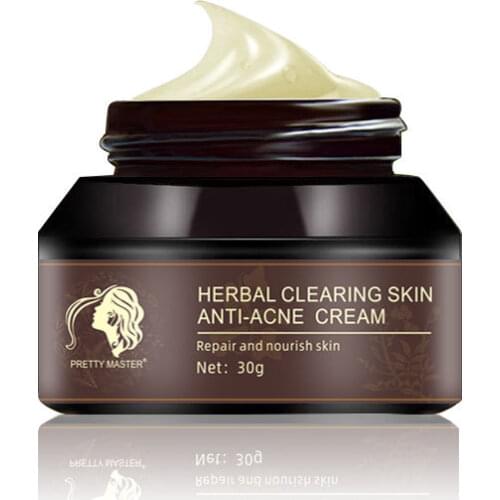 Acne cream ginseng herbal repair acne acne acne cream 30g/bottle Free shipping