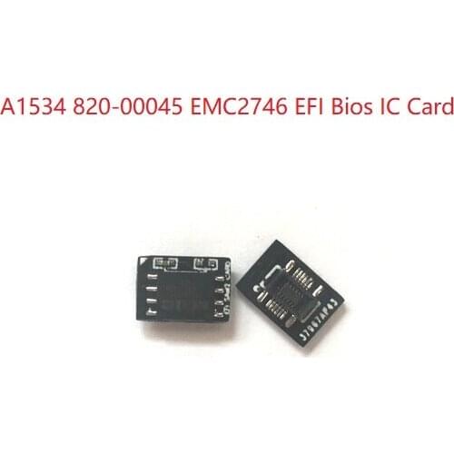No soldering needed EFI BIOS IC Chip firmware Matt Card For MacBook 12" 2015 A1534 emc2746 820-00045