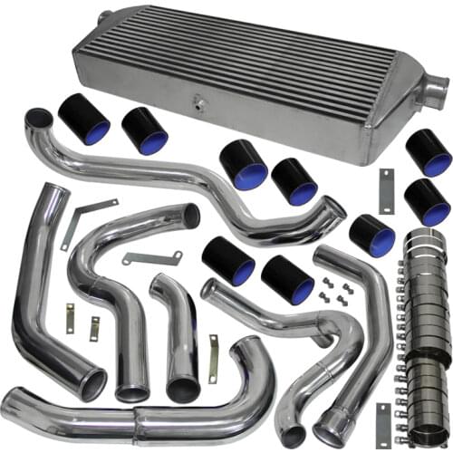 Upgrade High Performance Intercooler Kit Fits For Subaru WRX Impreza GDA GDB 00-05 Blue / Red / Black