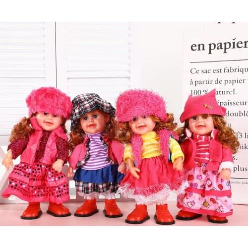 Cartoon Beautiful Smart Dancing Stuffed Toy to the Loveliness and Charm Is Good at Singing and Dancing Doll Toy