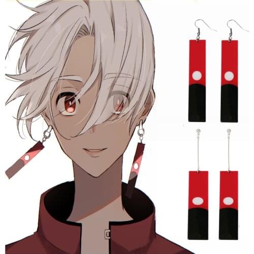 Tokyo Revengers Earrings Acrylic Anime Izana Kurokawa Cosplay Props Drop Earrings for Women Fashion Unisex Jewelry Accessories
