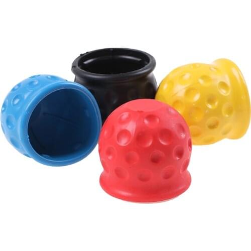 4 Universal Colors 50mm Trailer Trailer Trailer Bar Ball Cap Cap Of Towball Trailer Bar Cap Protect Car Accessories