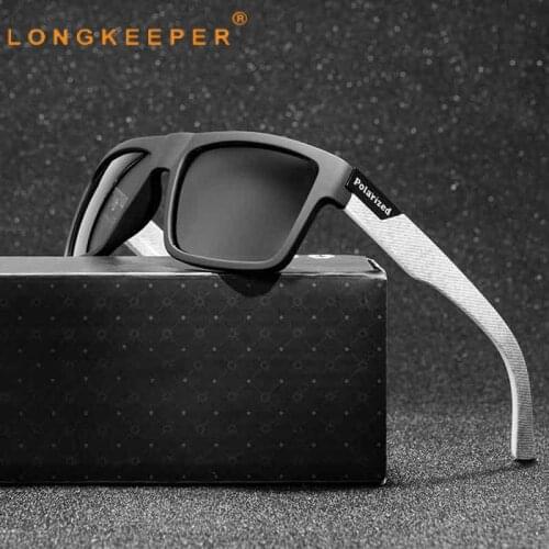 Vintage Polarized Sunglasses for Men Classic Square Sun Glasses Luxury Brand Design Sports Sunglasess UV400 Protection Oculos