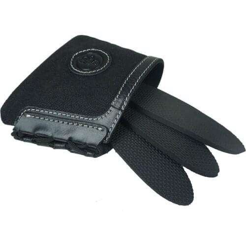 Tactical Rifle Gun Buttstock Adjustable Waxed Canvas & Leather Shotgun Cheek Rest Riser Pad Hunting Gun Accessories For Shooting