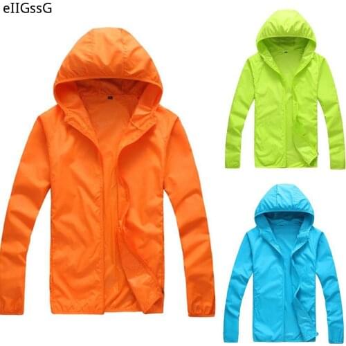 Quick Dry Skin Coat Sunscreen Waterproof UV Women thin Army Outwear Ultra-Light Windbreake Jacket Women Men Windproof Coat Jacke
