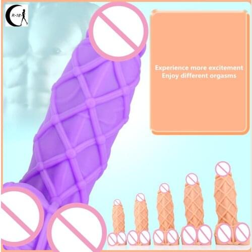 Adult Large Dildo Sex Toys Huge Size Butt Plugs Realistic Big Dick Imitation Penis Imitator For Sex Vibrator Masturbation