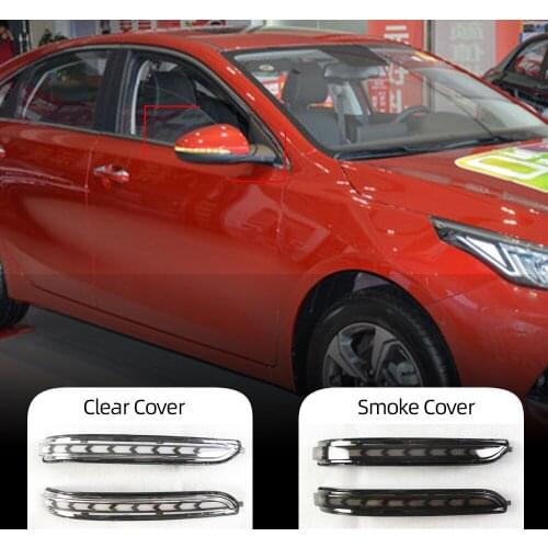 2PCS For Kia K3 Forte Cerato 2019 2020 2021 LED Dynamic Turn Signal Light Flasher Flowing Blinker Flashing Light Yellow