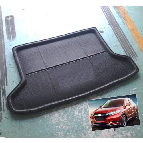 2017 ACCESSORIES FIT FOR Honda HR-V VEZEL HRV 2014 2015 2016 BOOT MAT REAR TRUNK LINER CARGO FLOOR TRAY PROTECTOR CARPET
