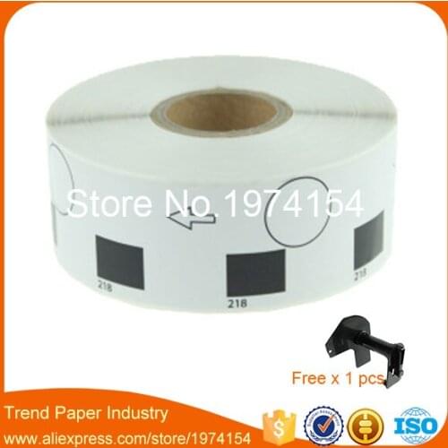 30 Rolls Brother DK-11218 Thermal Label 23X23mm Compatible Labels DK-1218 QL700 DK1218 DK11218