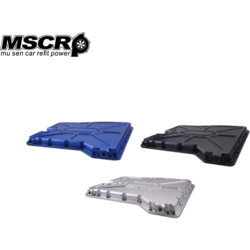 Billet Finned Strength Transmission Oil Sump Pan For 09-17 Nissan GTR R35 VR38DET GR6 New Alloy Aluminum Cooler / Temp Sensor