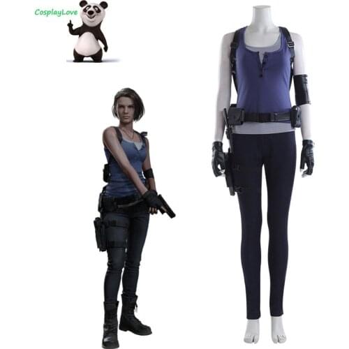 CosplayLove Movie Evil 3 Remake Jill Valentine Cosplay Costume Custom Made For Christmas Halloween Costume