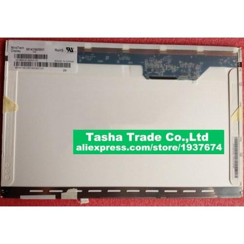 M141NWW1 LCD Display Screen 14.1 inch CCFL LVDS 30Pins Good Quality IVO 14.1 inch LCD