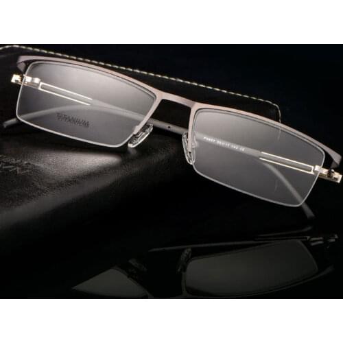 Retro Square Reading Glasses men Anti Blue Ray Customized Myopia Frame Oversize Rim Bluecut Lenses Flexible glasses