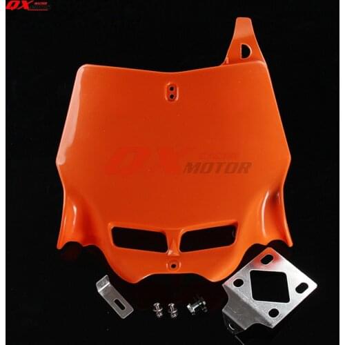 Front Number Plate for Plastic Cover for Kayo Apollo Bosuer Xmotos zongshen shineray 250cc Dirt Bike Motorcross free shipping