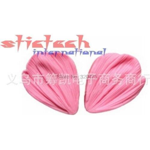 By dhl or ems 200 pairs DIY 3D Silicone Daisy Flower Petals Cake Baking Shaped Mold Tool Fondant Suga Chocolate Decoration Tool