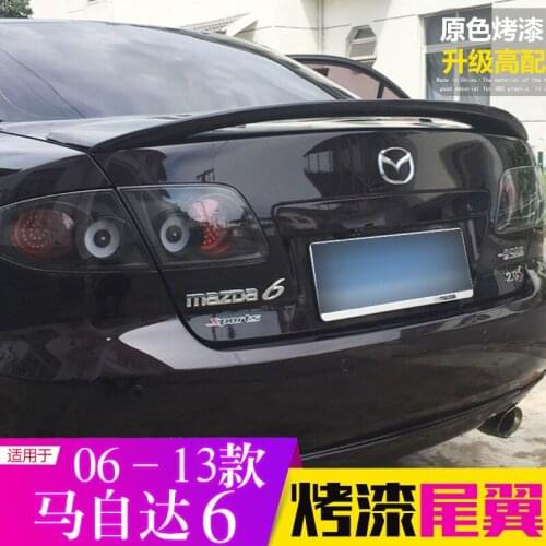 Suitable For 03-13 zda6 Tail, Liulao 6 Modified Parts Special M6 Sedan Fixed Wind Wing, Ma 6 Tail