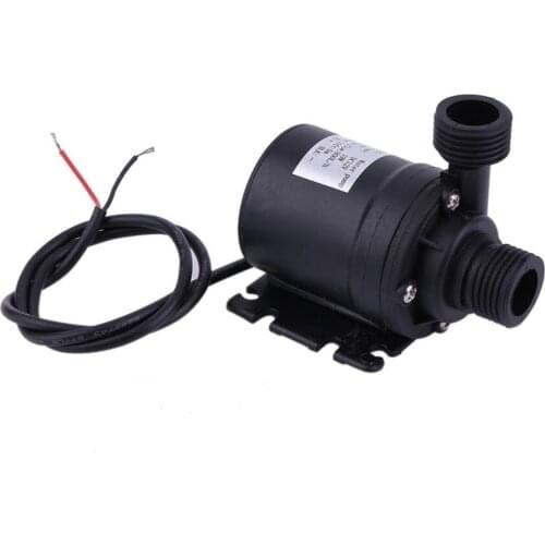 Professional Ultra Quiet Mini DC 12V Lift 5M 800L/H Brushless Motor Submersible Water Pump Multifunction Threaded Water Pump