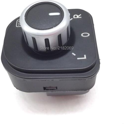 Side Mirror Control Adjust Knob Switch for VW Jetta MK5 Golf Gti MK5 MK6 tiguan Rabbit Passat B6 R32 5ND959565B 5ND 959 565B