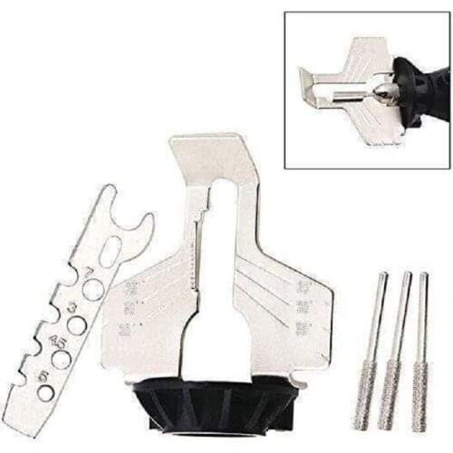 Special Chainsaw Sharpener Grinding Tool For Electric Grinder Chains Serrated Blades Afilado Cadena Motosierra Dropshipping