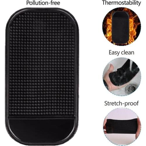 Universal Car Dashboard Non-Slip Mat Anti-Slip Rubber Pad Use for Drink Cell Phones Keys for Sunglasses MP3 DVR Holder