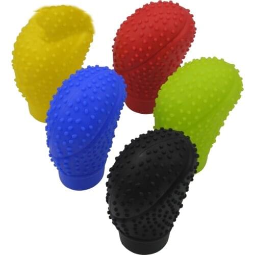 Wonderlife 5 Color Universal Gear Shift Collars SD Antislip Soft Silicone Truck Car Gear Shifter Shift Lever Knob Cover