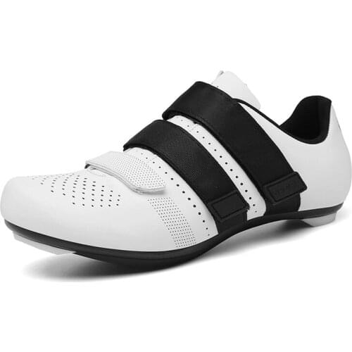 Cycling shoes mtb spd cleat Self-locking mountain bike sneakers Mens Road cycling footwear Bicycle Shoes Breathable flat