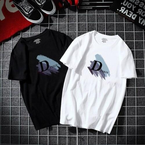 Ymwmhu 100% Cotton Mans T-shirt Short Sleeve Fashion Summer Tee Shirt Streetwear Men T Shirt Plus Size Tops Clothes Dropship