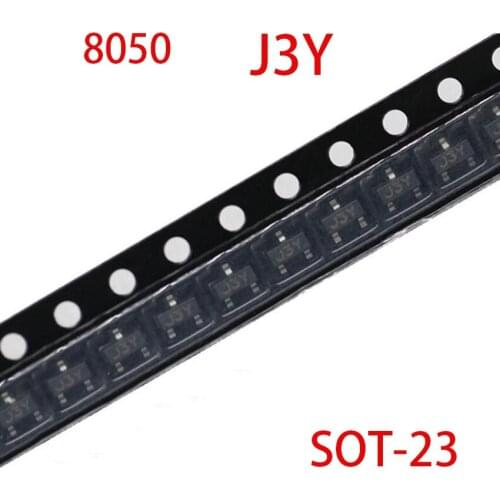 100PCS SMD S8050 8050 J3Y NPN SMD Transistor SOT-23 New Original