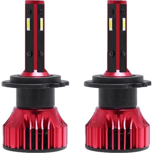 4 Sides H7 Car Led Canbus Headlight H4 LED Bulb H8 H11 H1 H3 9005 9006 Car Headlight 360 Degree 100W 10000LM Auto Turbo Light