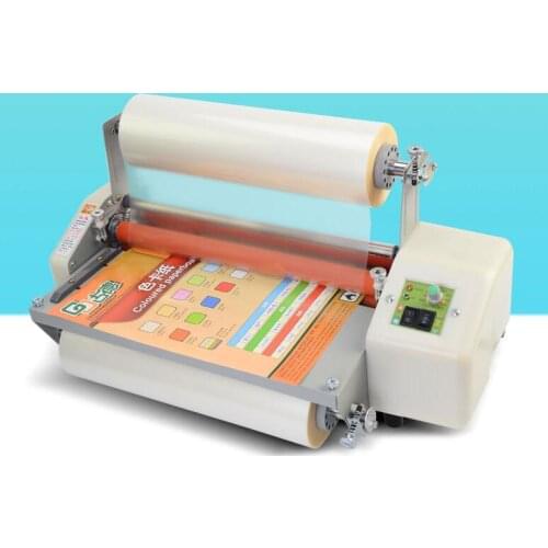 Automatic laminating machine A3 advertising photo single-sided double-sided photo film machine hot and cold laminator