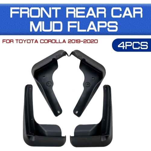 Car Front Rear Car Mudguards Fender Flare Mud Guard Flap Anti Splash Mudflap for Toyota COROLLA 2007-2020 For COROLLA Sport 2019
