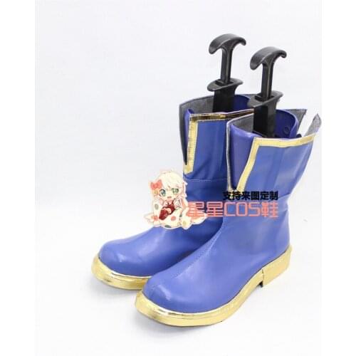 Puella Magi Madoka Magica Miki Sayaka Cosplay Shoes Boots X002
