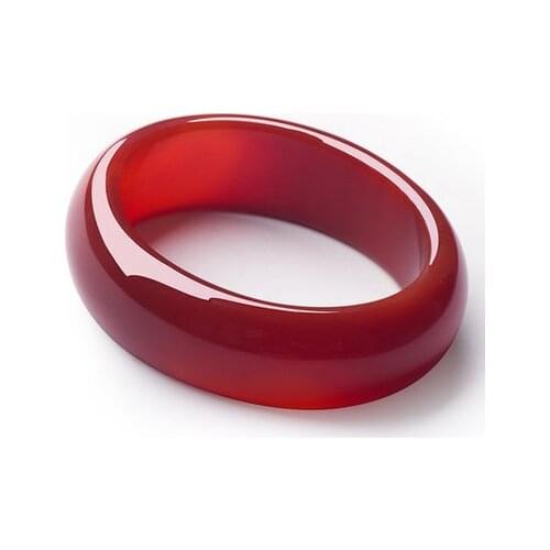 Natural agate and chalcedony red 54-64m bracelet, elegant princess jewelry, best gift for mother and girlfriend