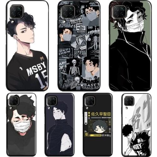 Sakusa Kiyoomi Haikyuu Case For Huawei P Smart 2019 Z P10 P20 P30 P40 Lite Pro Mate 20 10 Lite 30 Pro Coque