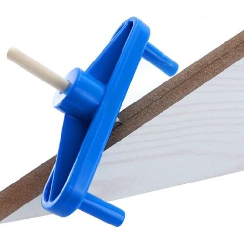 Woodworking Scribe Gauge Fixture Measure Line Ruler Doweling Jig Drill Guide Drilling Hole Connection Center Gauge Measurement