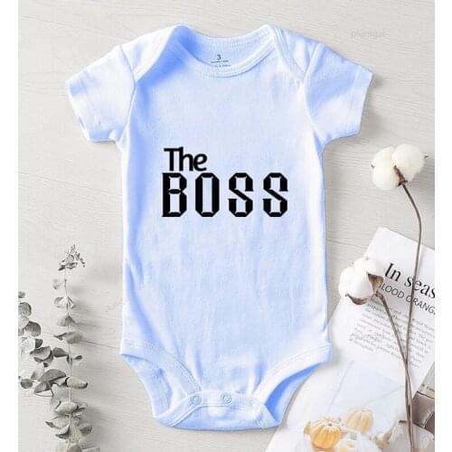 Baby Things for A Girl Printing The Boss Winter Jumpsuits Kids Children Clothes Newborn Girls Winter Clothes Toddler romper