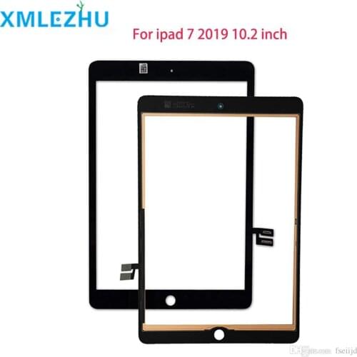 For iPad 7 2019 7th Gen A2197 A2198 A2200 Touch Screen Digitizer Outer Glass Panel Replacement Free DHL
