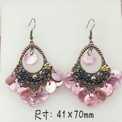 Beautiful earrings Decorations jewelry women chic fashion style for party