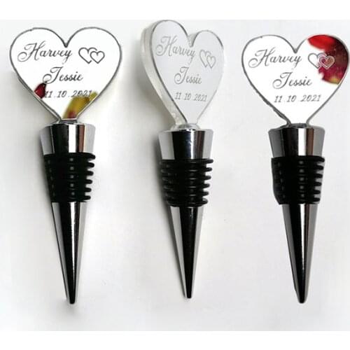 Love Heart Shape,Starfish,Mr&Mrs Wine Bottle Stopper Zinc Alloy Reusable Plug Keep Wine Fresh For Sweetheart Favors Wedding Gift