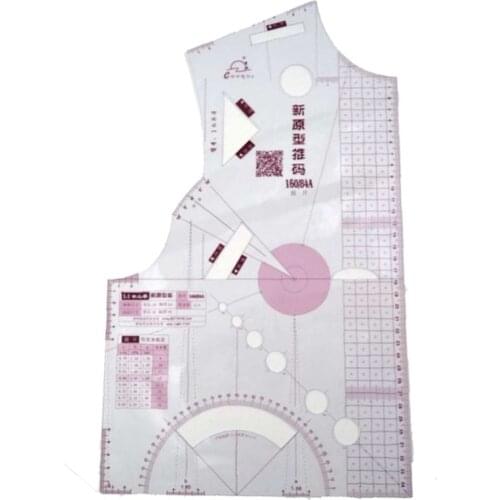 1:1 Fashion Cloth Design Ruler Crop Mold School Student Teaching Apparel Drawing Template Garment Prototype Ruler