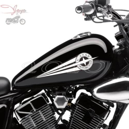 Motorcycle Decal Fairing Stickers Fuel Tank Decals Vinyl Sticker For Yamaha Vstar V-Star XV250 XVS650 XVS1300 XVS1100 Route 66