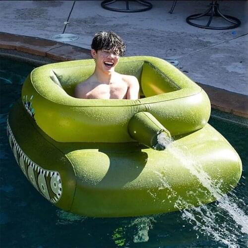 New tank swimming ring water spray swimming ring swimming pool water spray water spray gun swimming ring